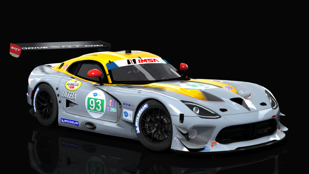 Dodge Viper SRT GT3, skin 12ALMS_SRT Motorsport93