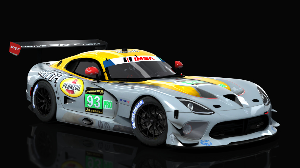 Dodge Viper SRT GT3, skin 13LM_SRT Motorsport93