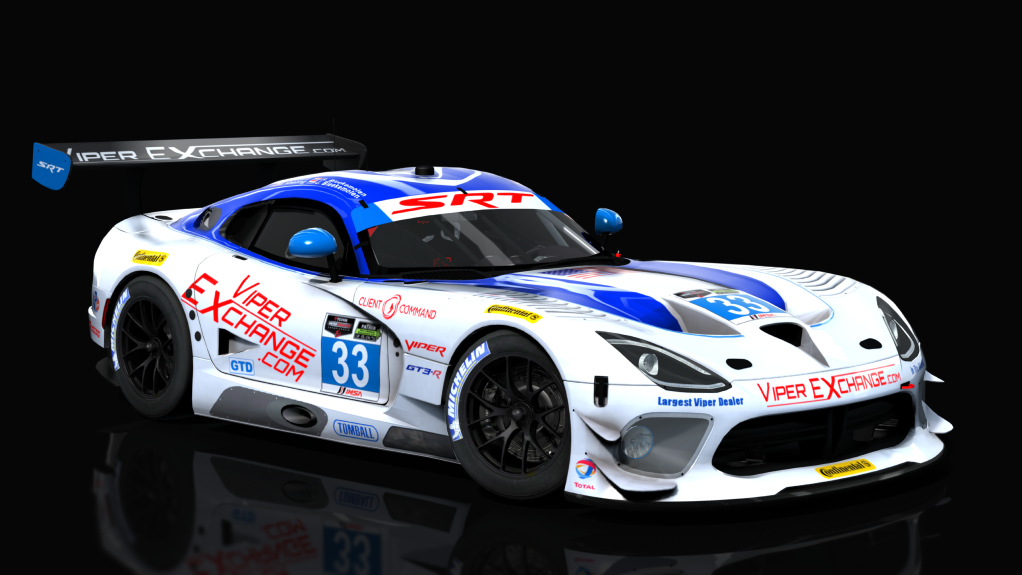 Dodge Viper SRT GT3, skin 14TU_Riley Motorsports