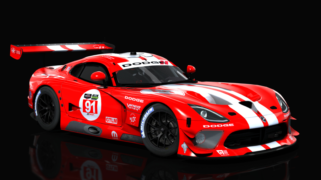 Dodge Viper SRT GT3, skin 14TU_SRT Motorsport91