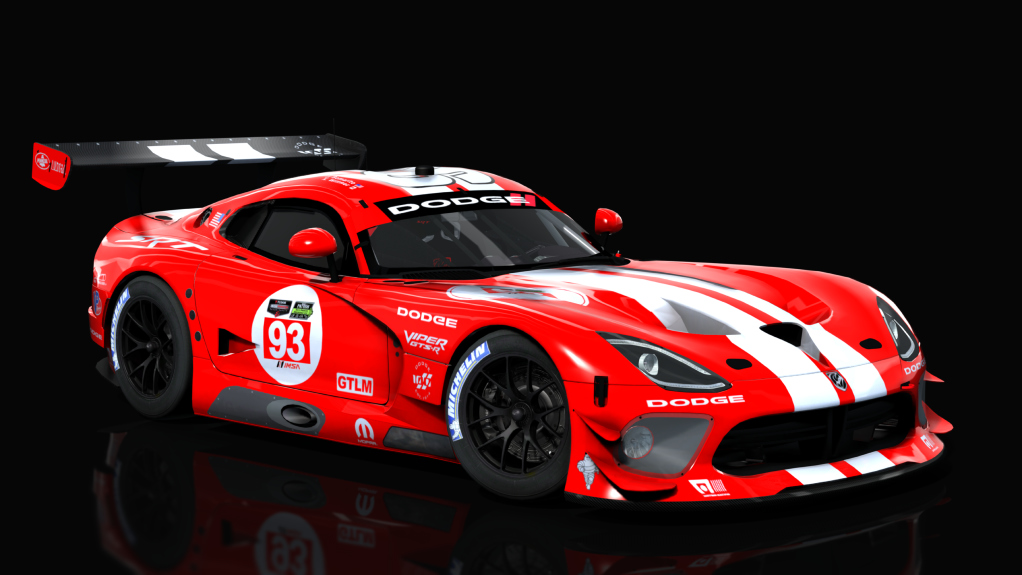 Dodge Viper SRT GT3, skin 14TU_SRT Motorsport93