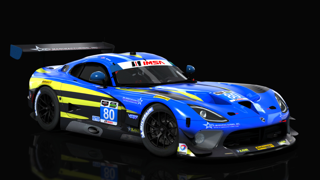 Dodge Viper SRT GT3, skin 15TU-Lone Star Racing