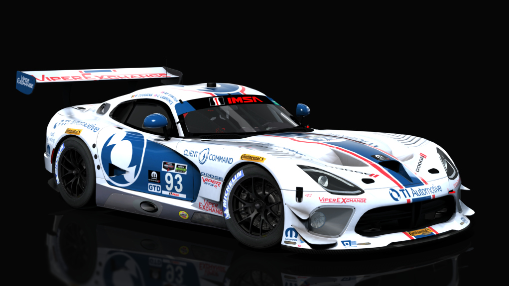 Dodge Viper SRT GT3, skin 15TU_Riley Motorsports93