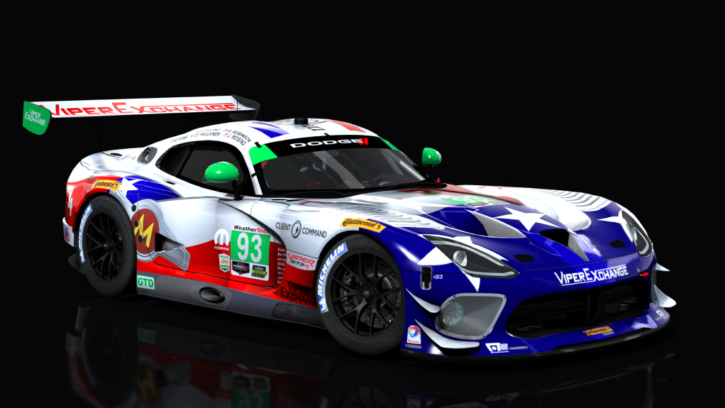 Dodge Viper SRT GT3, skin 16W_Riley Motorsports93