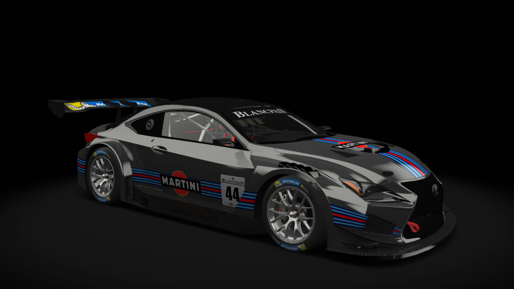 Lexus RC-F GT3, skin 44_martini