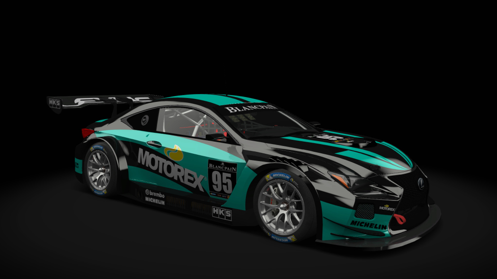 Lexus RC-F GT3, skin 95_motorex