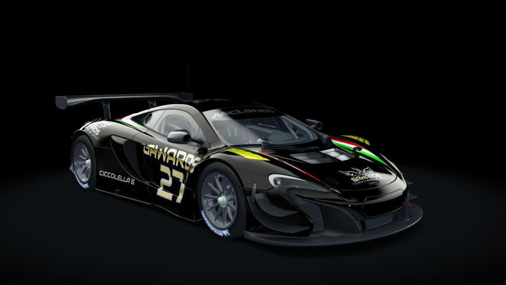 McLaren 650S GT3, skin 27_gabriele_ciccolella