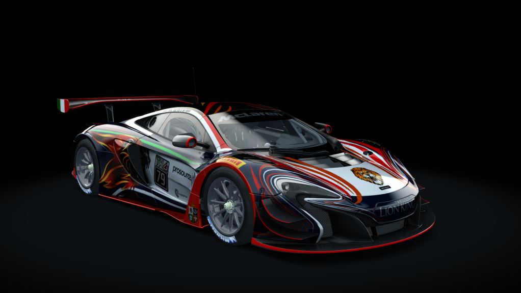 McLaren 650S GT3, skin 79_daniele_de_santis