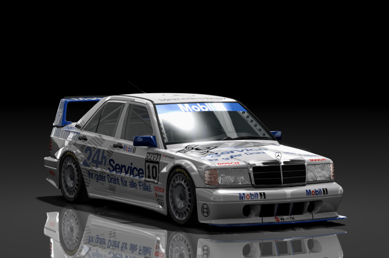 DTM Mercedes-Benz 190E DTM, skin 10_Service_24h