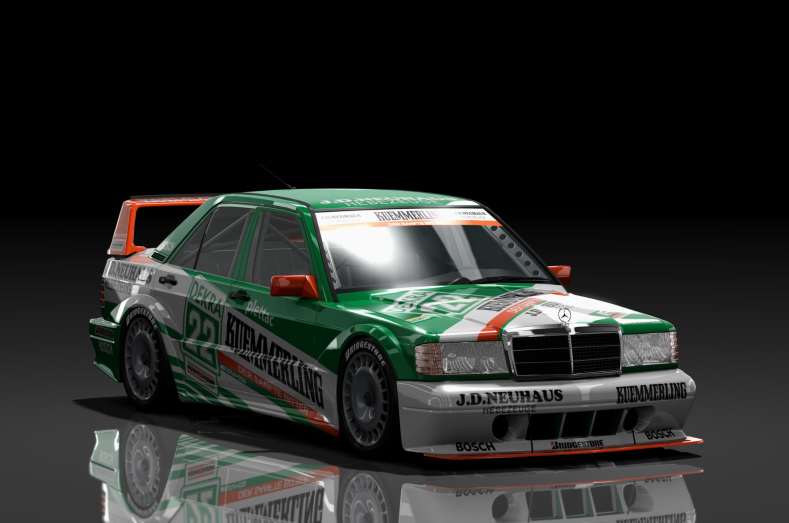 DTM Mercedes-Benz 190E DTM, skin 22_Kuemmerling