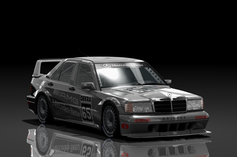 DTM Mercedes-Benz 190E DTM, skin Argento_Iridio_65