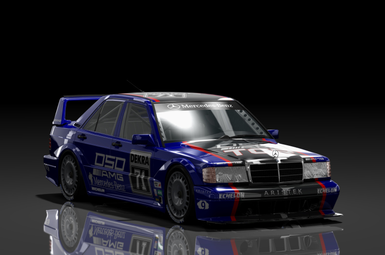 DTM Mercedes-Benz 190E DTM, skin Blue_71