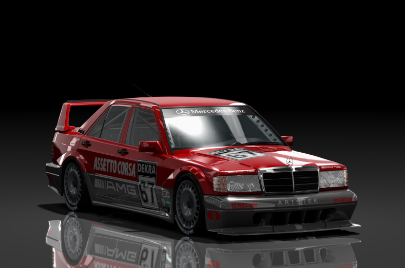 DTM Mercedes-Benz 190E DTM, skin Rosso_Opale_67