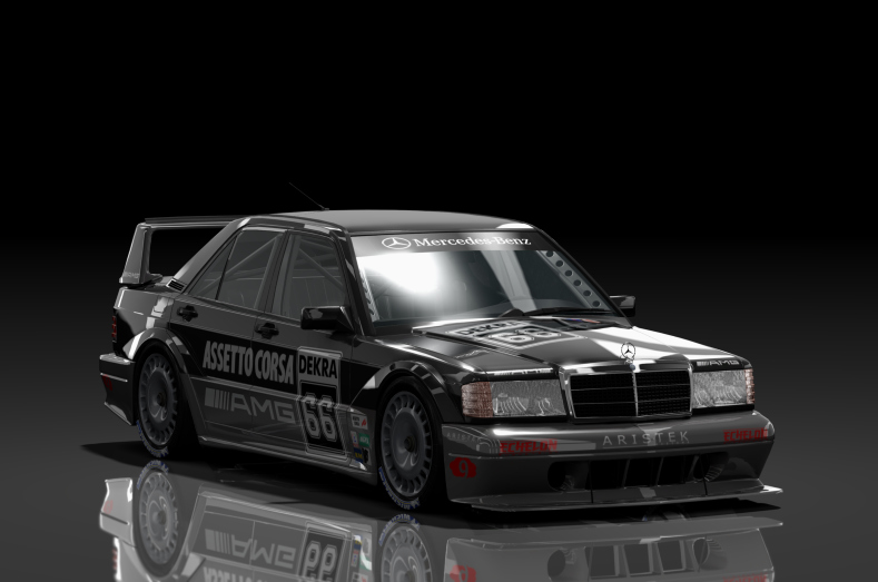 DTM Mercedes-Benz 190E DTM, skin black_66