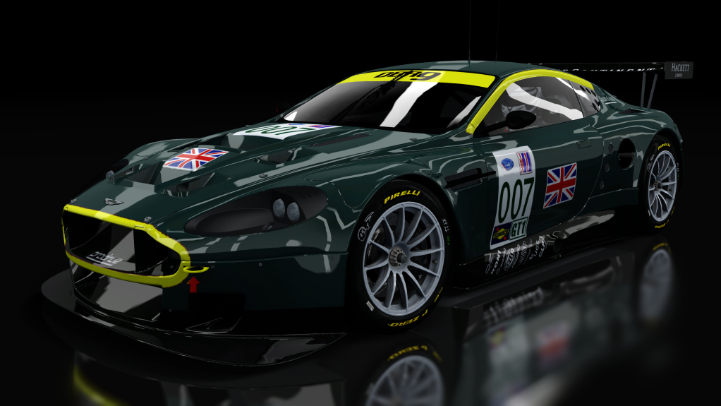 Aston Martin DBR9, skin Green2