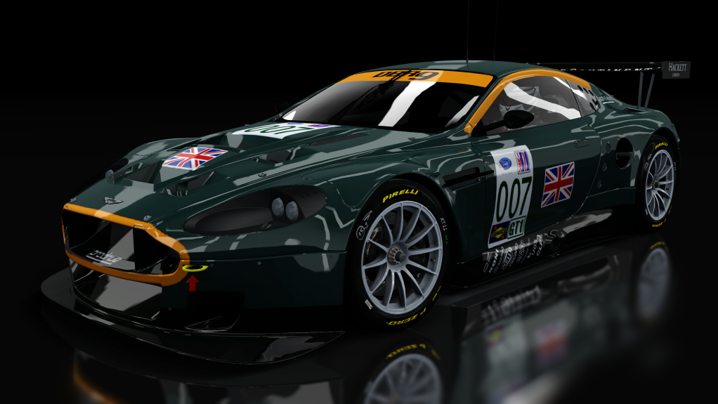 Aston Martin DBR9, skin Green3