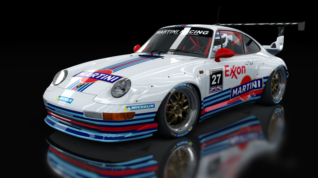 Porsche 911 (993) GT2, skin Martini_27