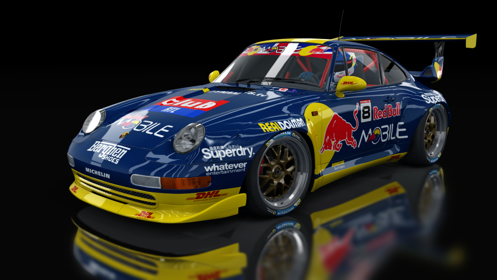 Porsche 911 (993) GT2, skin Redbull_8