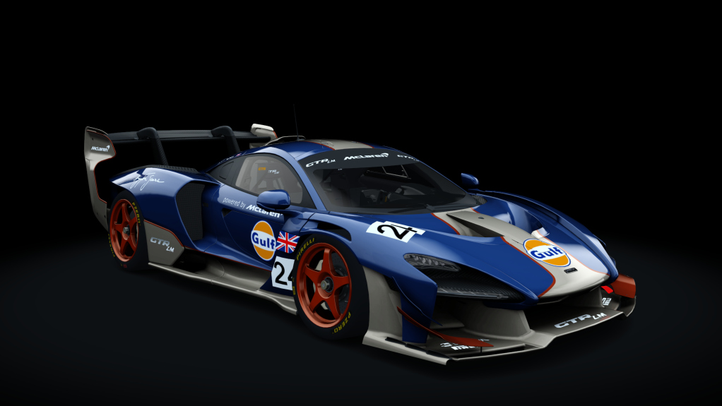 McLaren Senna GTR LM "Gulf" Preview Image