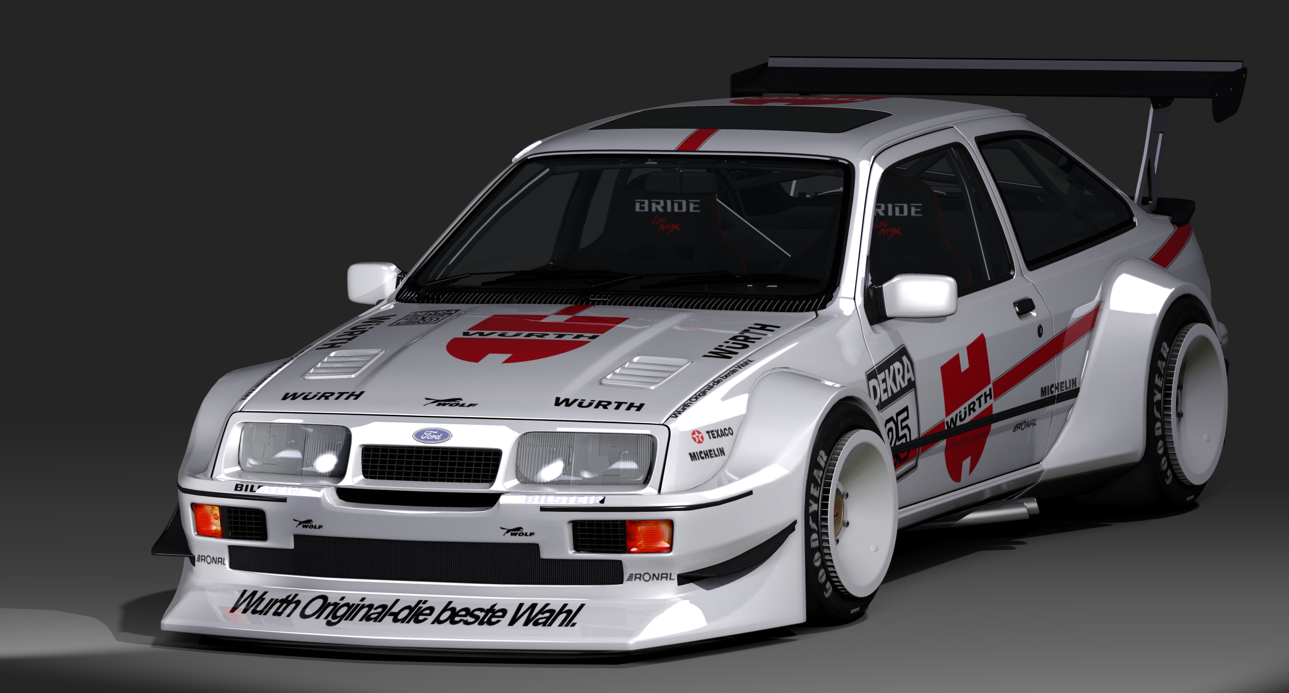 Ford Sierra RS500 TimeAttack , skin wurth