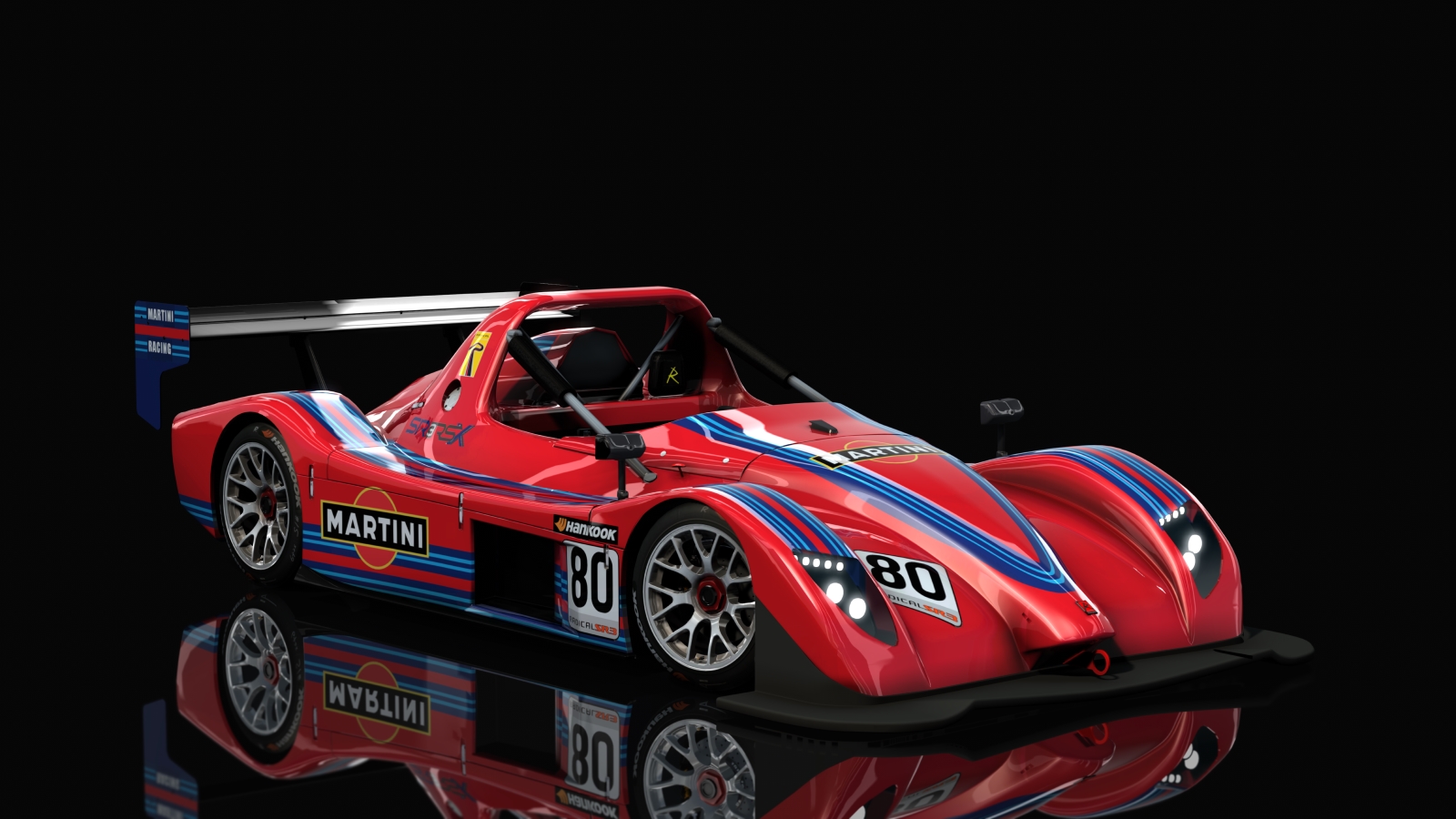 Radical SR3 LHD TwG, skin red_martini