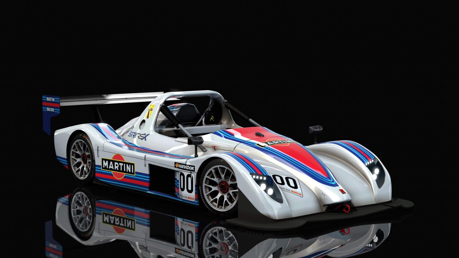 Radical SR3 LHD TwG, skin white_martini