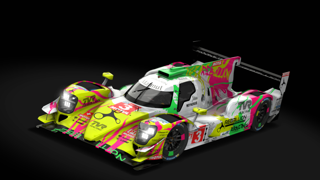 Rebellion R450 Grip, skin 03_Rebellion Racing_2019_24H_ArtCar