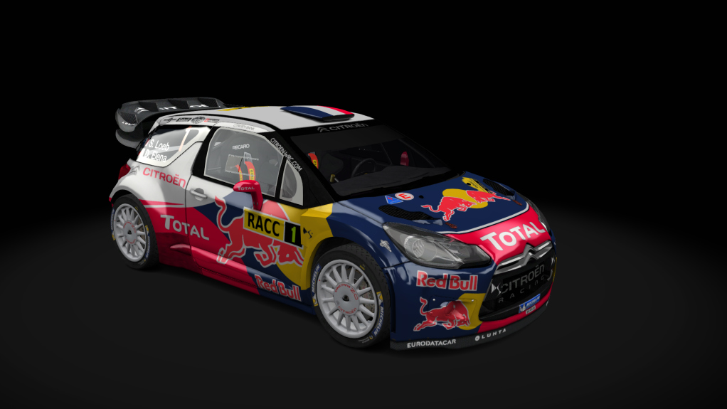 Citroen DS3 WRC 2015, skin Loeb_Catalunya_2012