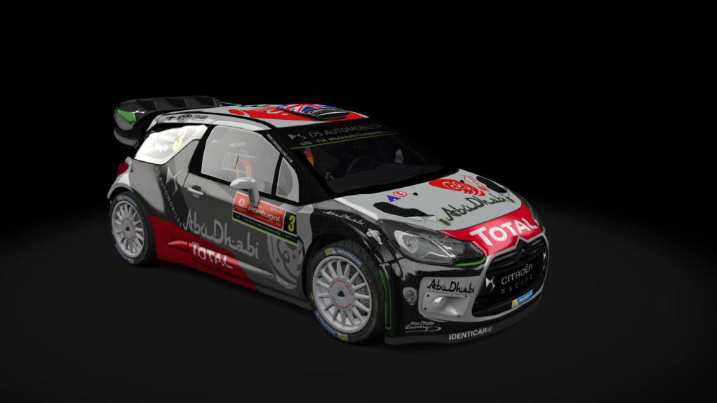 Citroen DS3 WRC 2015, skin Meeke_Portugal_2015