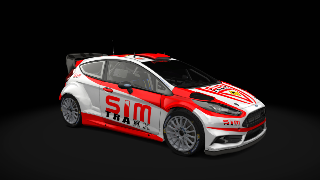 Ford Fiesta WRC 2015, skin Sim_Traxx_Team