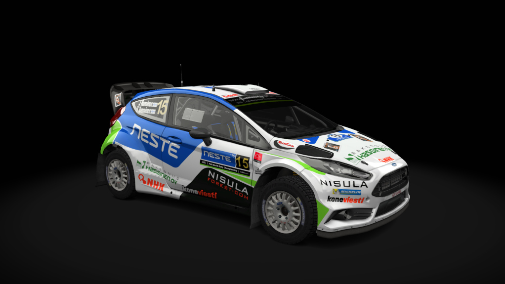 Ford Fiesta WRC 2015 Gravel, skin Hanninen_NORF15