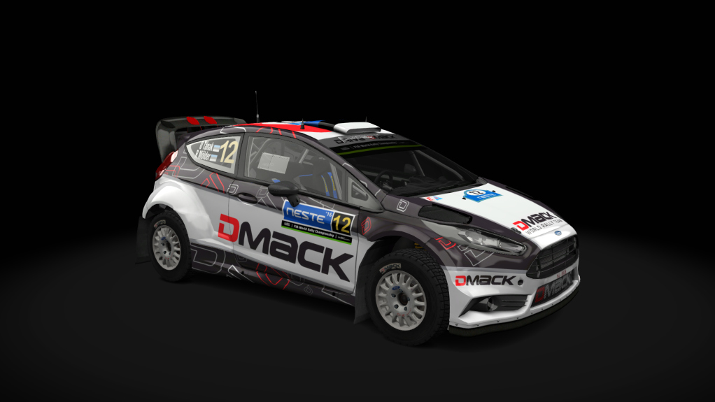 Ford Fiesta WRC 2015 Gravel, skin Tanak_NRF16