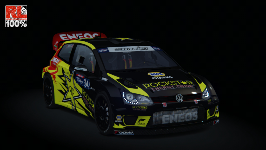 Volkswagen Polo WRC 2015, skin GRC_Foust_34