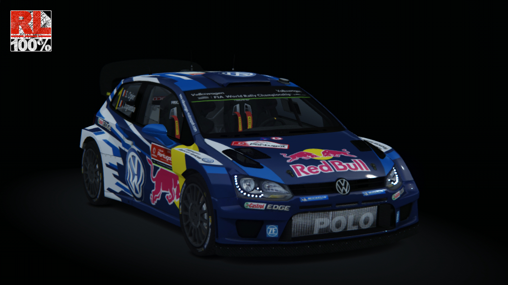 Volkswagen Polo WRC 2015, skin Ogier_Portugal_2015