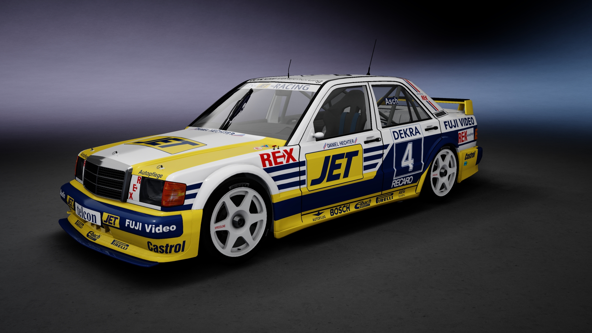 Mercedes-Benz 190E Evo1 DTM, skin 4_rasch