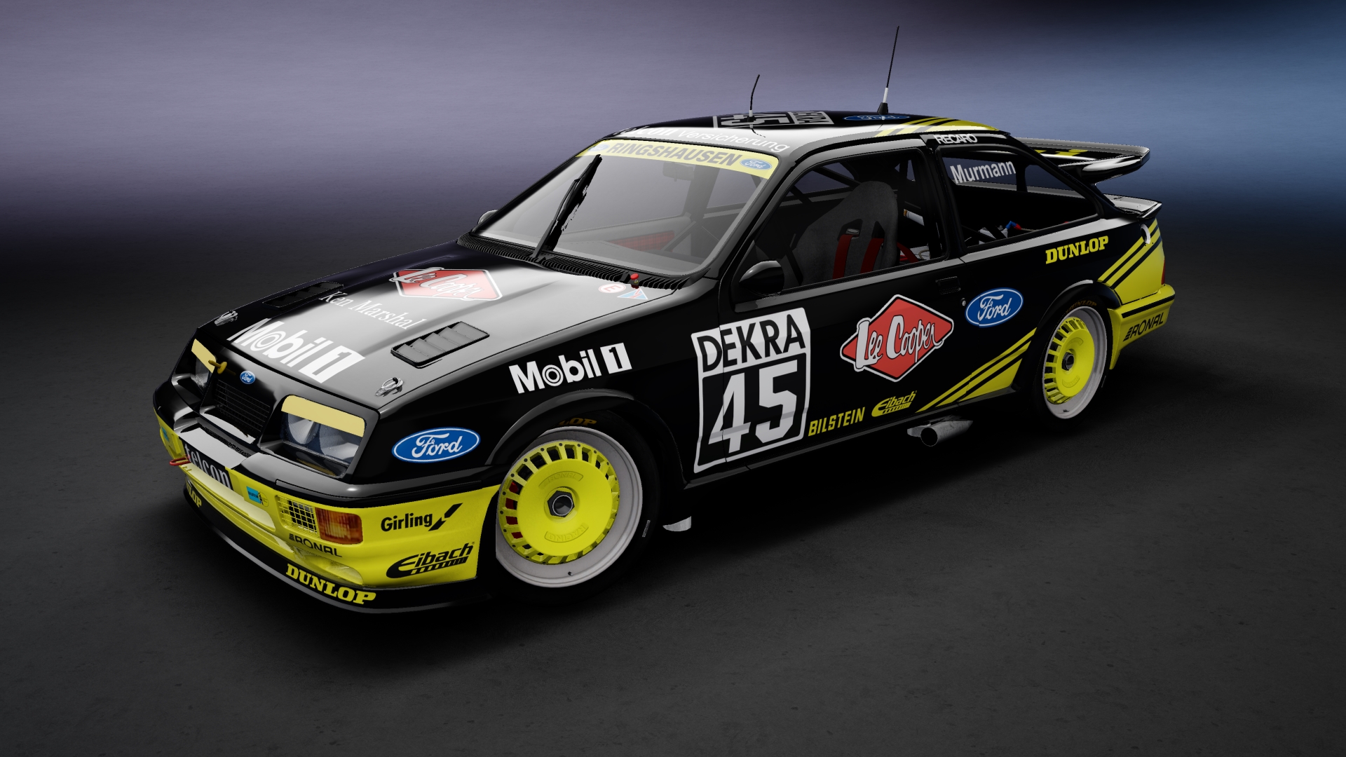 Ford Sierra RS500 DTM, skin 45_gunther_murmann