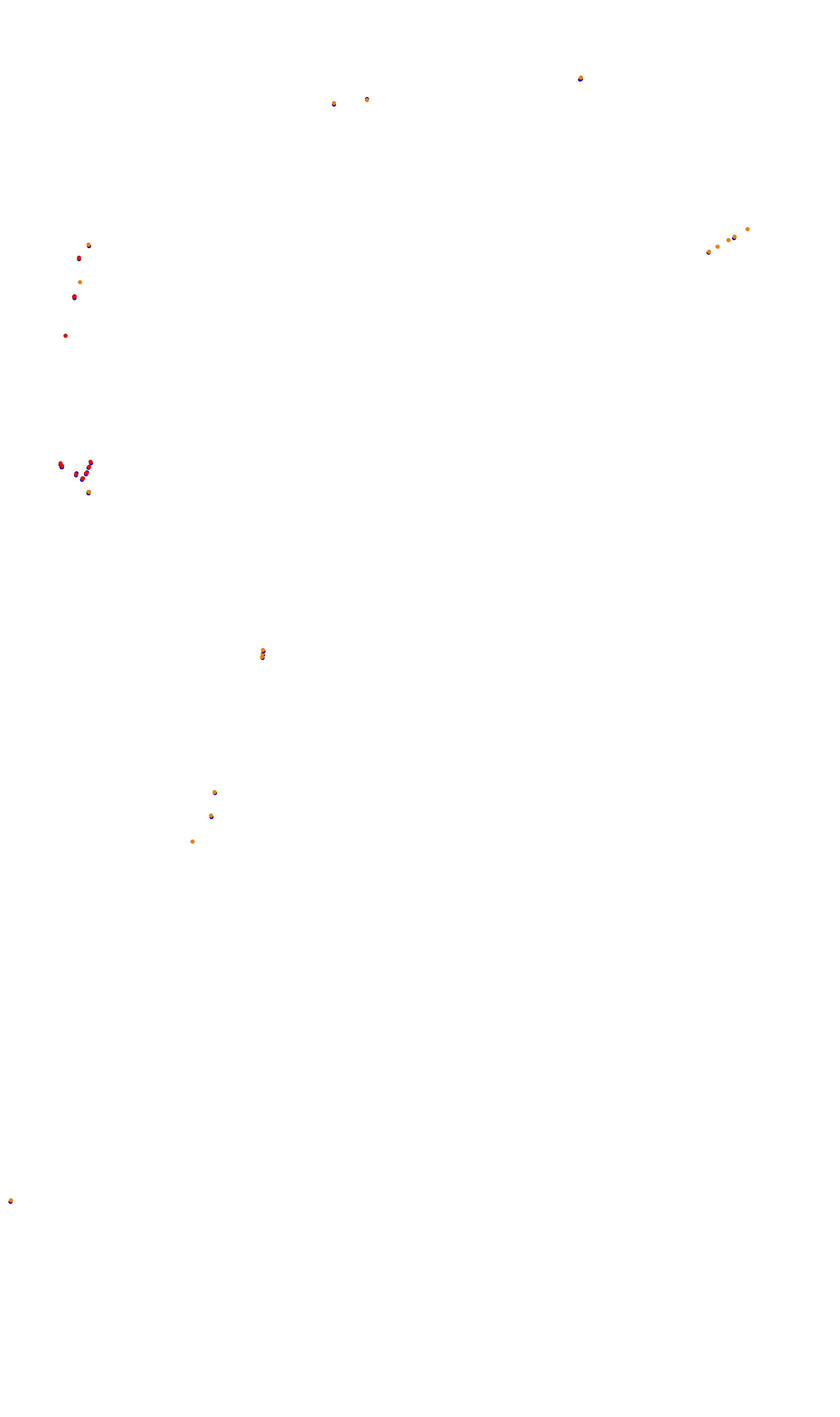 Monza collisions