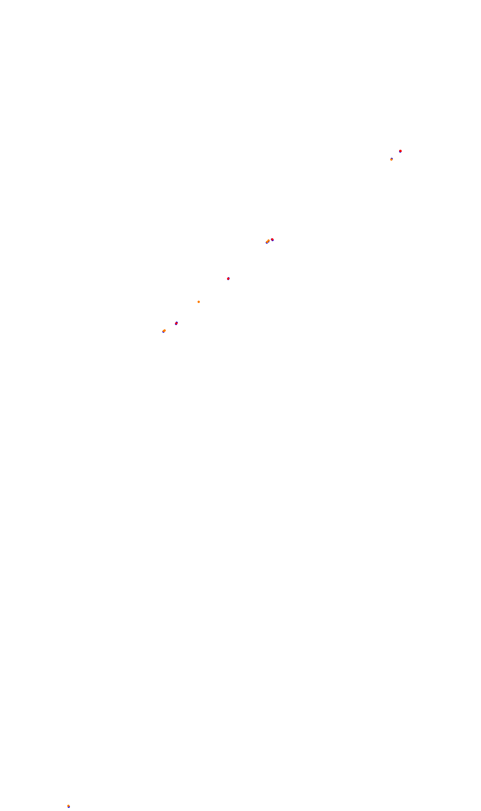 Monza collisions