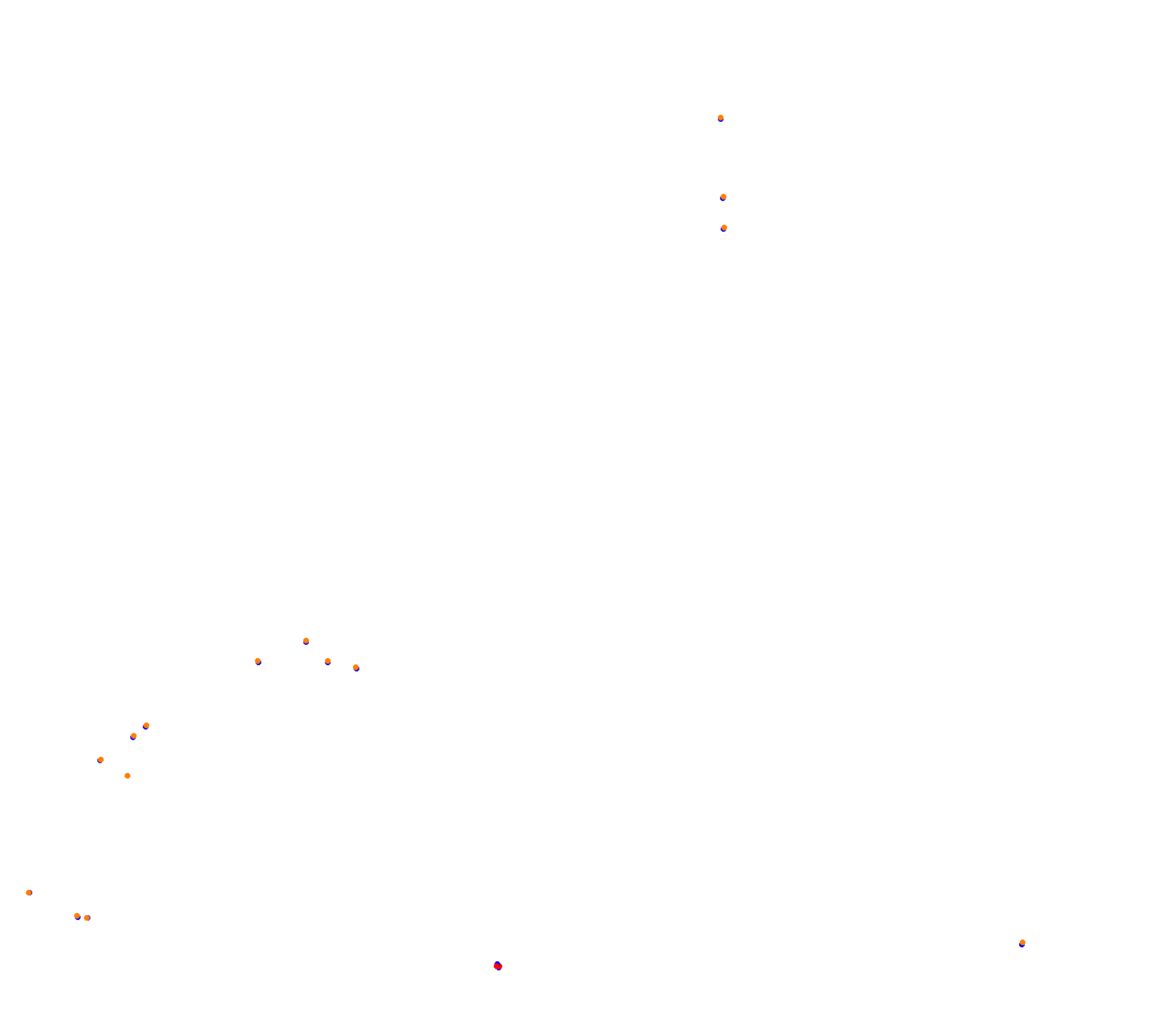 Pinwheel Short collisions