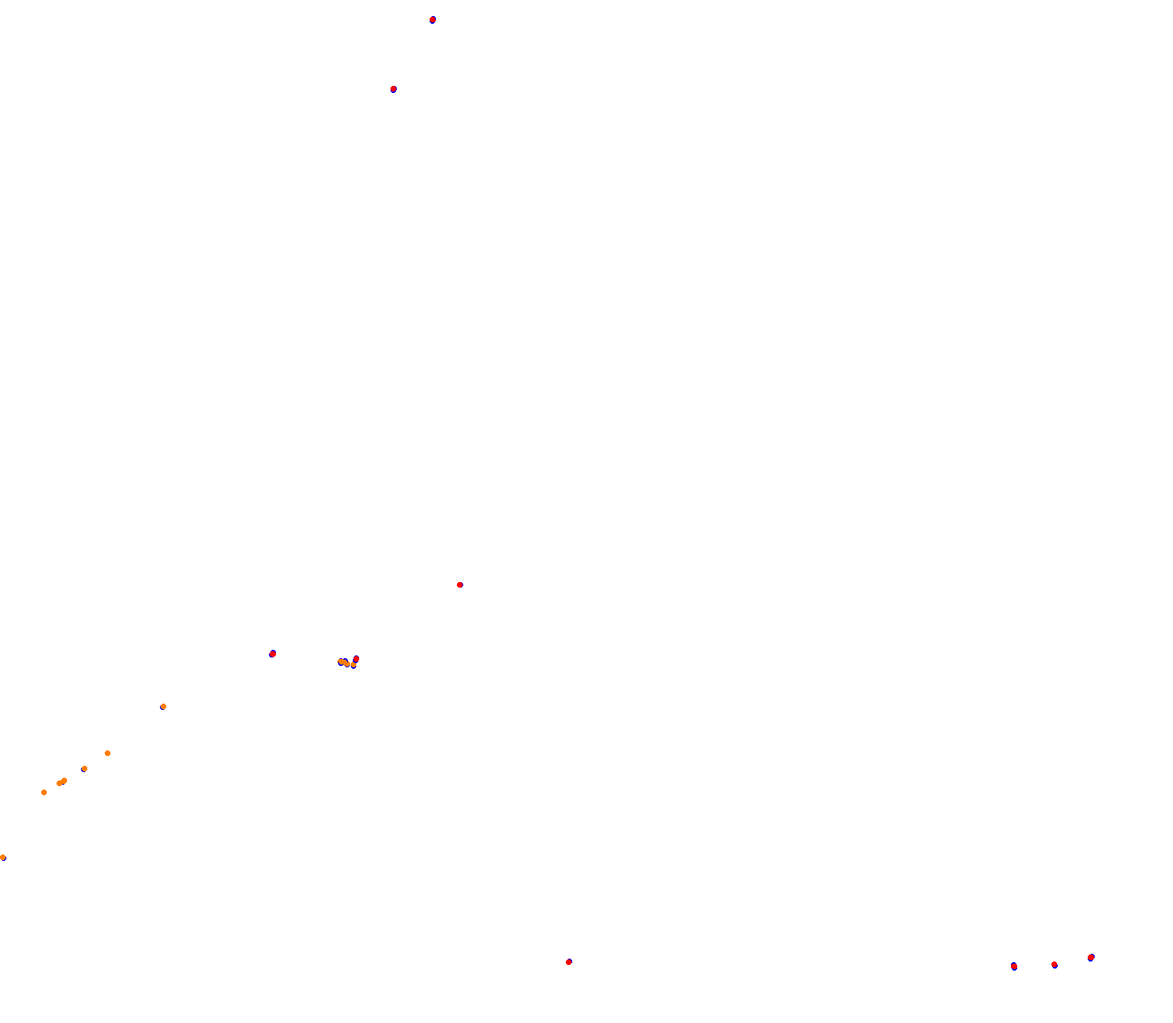 Pinwheel Short collisions