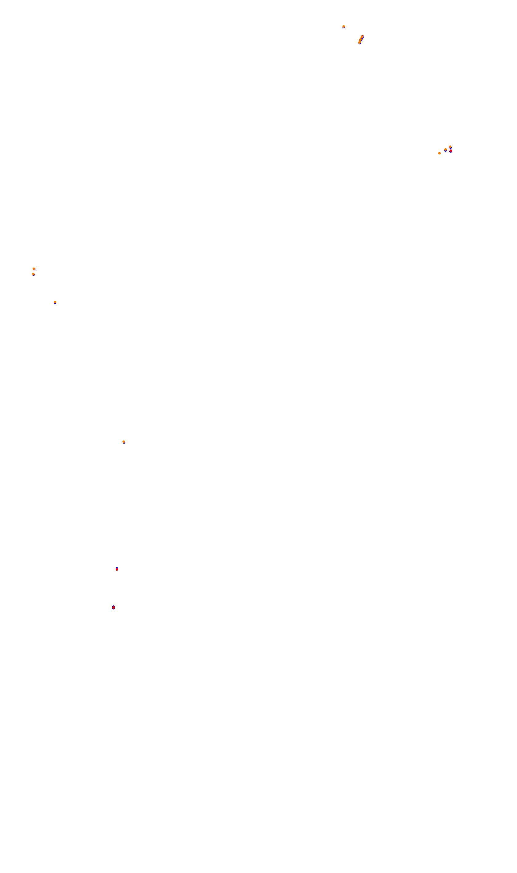 Monza collisions